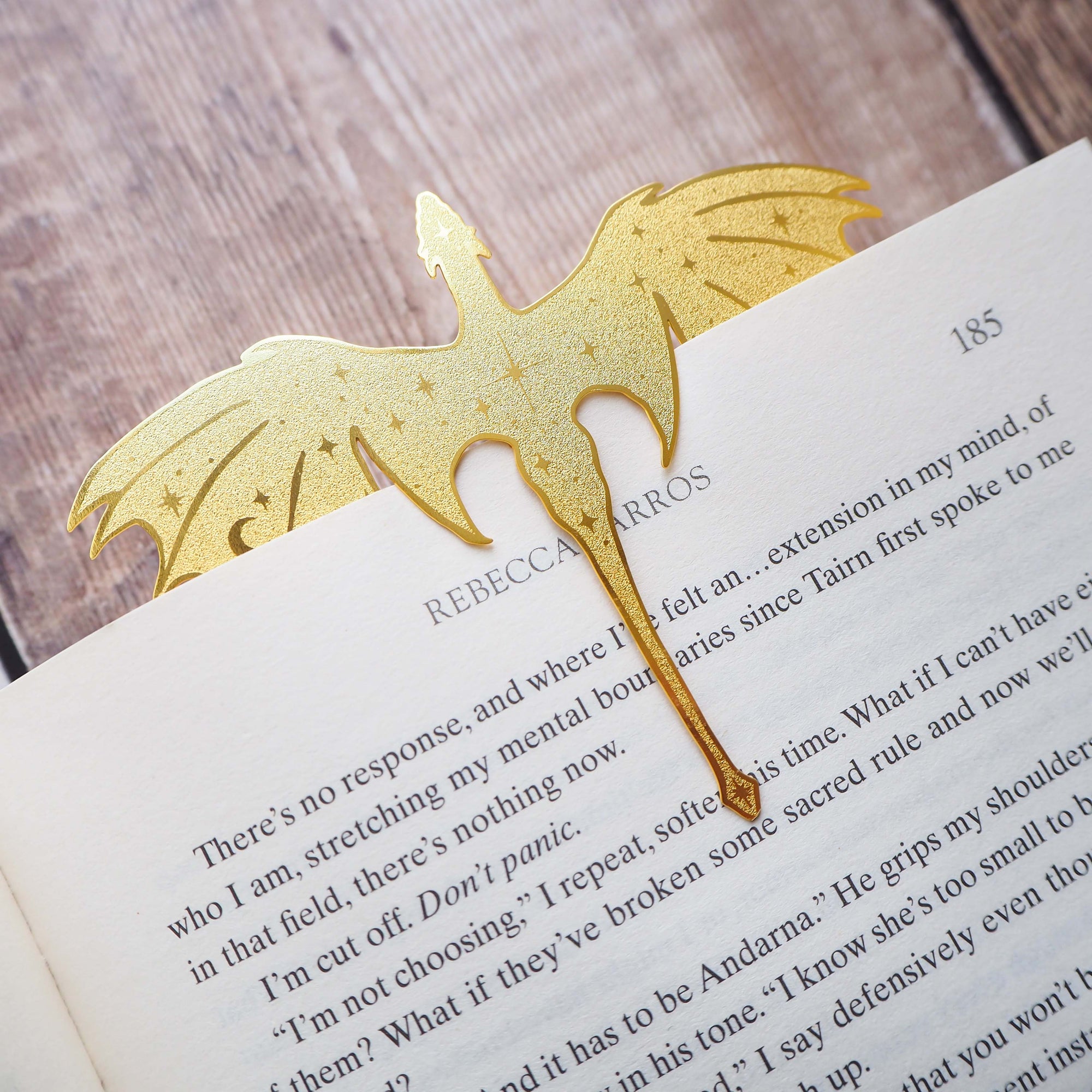 Dragon Brass Bookmark