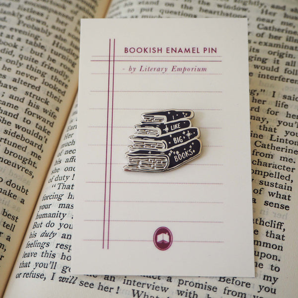 SimplyKatyprints Book Enamel Pin, Enamel Pin, Book Pin, Book Enamel Pin, Pin Badge, Book Lover Gift, Bookworm Gift, Book Lover, Book Club ,Book Gift